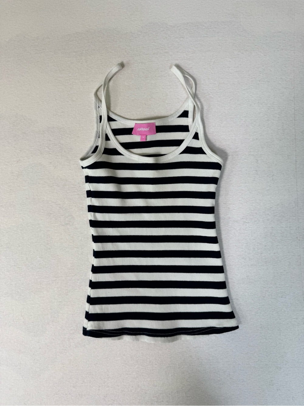 Edikted Striped Tank Top M